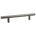 Orca Cabinet Bar Pull, 7" Overall Length, 128 mm Center to Center, 12mm Diameter