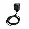 Eaton 1250B-6517 50 Series Photoelectric Sensor, Photoelectric, Right Angle, Sensor distance: 100 Ft., 250 mA max DC, NPN and PNP Open Collector, 250 mA at 30 Vdc, 6.6 Ft. ( 2m ) Cable, 10-30 Vdc input, Reverse polarity, Thu-Beam, 6 Ft. ( 1.8m )