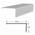 Cal-Royal CR4244 Sill Nosing - 2-3/4" W x 1-1/2" H Aluminum Threshold Extension