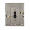 Eaton 1244C56G01 Navy and Marine complete molded case circuit breaker, AQB-A51, Complete breaker, Non-interchangeable thermal-magnetic trip type, 10A trip rating, Three-pole, 500 V, 5 kAIC, Naval, 60 Hz