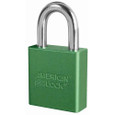 American Lock American Lock A1205MK Rekeyable Padlock with Boron Shackle 1-3/4in (44mm) Wide Solid Aluminum, Keyed Different (Master Keyed) AME-A1205MK