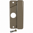 Don-Jo ELP 208 EBF Latch Protector for Electric Strikes on Aluminum Doors — 3-1/2" x 8" Steel, Out Swing