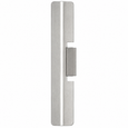 Don-Jo FLP-111 Electric Strike Latch Protector for Outswing Doors, 1-3/4" x 11-1/4" Stainless Steel
