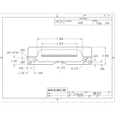 Don-Jo LP-111-EBF Latch Protector with EBF Special Fasteners for Outswing Doors, 3" x 11", Stainless Steel