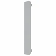 Don-Jo LP-2878 Slimline Latch Protector for Outswing Doors, 1-1/2" x 8-7/8" Steel