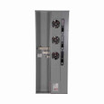 Eaton 1MP3206RC meter pack, 200A, Copper, Bus: 600A, No bypass, NEMA 3R, 3, Single-phase in/single-phase out, CCV2_X, CCVH2_X, CVS2_XMM, CV2_XMM, CVH2_XMM, Ring, 120/240V