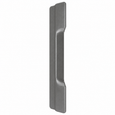 Don-Jo NLP-210 Narrow Latch Protector for Outswing Doors, 1-1/2" x 10" Steel, Works with Levers and Exit Devices