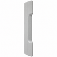 Don-Jo NLP-210 Narrow Latch Protector for Outswing Doors, 1-1/2" x 10" Steel, Works with Levers and Exit Devices