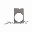 Eaton 1MMRC125T meter stack meter cover, Ringless, Meter cover, Top position of 125A, 2 and 3 Position 1MM and 3MM stacks and 2, 5, and 6-position 1MP packs