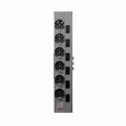 Eaton 1MM612RRLB residential meter stack, Amperage rating: 125A, Bus rating: 800A, Outdoor, Interrupt rating depends on selected main circuit breaker, Single-phase in/single-phase out, 6 Sockets, Aluminum, Ringless with horn bypass, 120/240 Vac, 4-ja