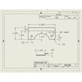 Don-Jo SLP-106 Short Offset Latch Protector for Outswing Doors, 2-5/8" x 6" Stainless Steel