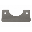 Don-Jo SLP-106 Short Offset Latch Protector for Outswing Doors, 2-5/8" x 6" Stainless Steel