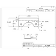 Don-Jo SLP-206 Short Offset Latch Protector for Outswing Doors, 2-5/8" x 6" 12-Gauge Steel