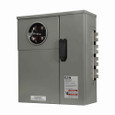 Eaton 35SS120RBC commercial meter stack, Socket amperage: 225A, Amperage rating: 200A, Aluminum, Bus rating: 1200A, Test bypass, NEMA 3R, Depends on selected MCB, Five-jaw, 1 Socket, Three-phase in, single-phase out, Ring, 120/240 Vac