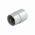 Eaton 3765 locking plug, #10-6 AWG, 50A, Industrial, 600 Vac, 250Vdc, Back wiring, Steel, Armored, Non-NEMA, Three-pole, Four-wire, grounding, Steel, 0.68 to 1.13 in, California standard
