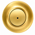 Don-Jo 1412 Wall Bumper Door Stop — 1" Projection, 2-1/2" Diameter, Cast Brass