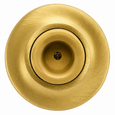 Don-Jo 1413 Wall Bumper Door Stop — 1" Projection, 2-1/2" Diameter, Cast Brass