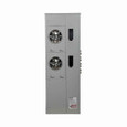 Eaton 37MM420R12CAC 37MM-Three-Phase Commercial Meter Stack Modules, EHD3_ , CC3_X, CVS3_X, CV3_X, CVH3_X secondary breaker, 225A socket, 208Y/120V, Ringless, Copper 1200A bus, Lever bypass, Seven-jaws, 4 sockets, A-C phase balance