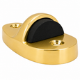 Don-Jo 1444 Floor Stop, 1/2" x 4" Base, 1-3/8" Height, Cast Brass