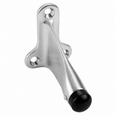 Don-Jo 1490 Wall Door Stop in Cast Brass, 3 3/4" Length x 3" Height