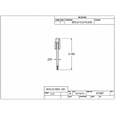 Don-Jo 1507 Hinge Pin Door Stop — Opens to 170 Degrees