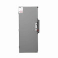 Eaton 3MFS600RB main fusible switch, 600A, Aluminum, NEMA 3R, Underground, Class T, 100 kAIC, Four-wire, Three-phase, Barrier kits: 400A-800A fusible switches: Bottom feed-3MFSBBK, Top feed-3MFSTB, 120/208V, (2) #4 AWG-600 kcmil