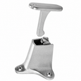 Don-Jo 1514 Door Holder in Satin Chrome with Cast Brass Construction