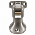 Don-Jo 1517 Door Holder Floor Stop in Satin Chrome — 2" x 3-1/2" x 3-1/2" Brass Construction