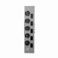 Eaton 3MM512R Eaton's Three-Phase Residential Meter Stack Module, Group Metering Type, 125A, Aluminum Bus 800 Ampere, No bypas,s Indoor/outdoor, Five-jaws, 5 Sockets, Three-phase in, single-phase out, Ring Security, 120/208V