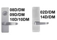 Detex Detex D/DM Lever Trim Series for Advantex Series DTX-D