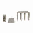 Eaton 3T632LK molded case circuit breaker accessory line and load terminal, Line and load terminals, 630 A, #2 AWG-500 kcmil Cu, Frame J-K, Series G, Three-terminal