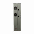 Eaton 3MM212C2BC 3MM residential meter stack, Multiple metering, 125A, Copper, Bus:800A, No bypass, Indoor, Depends on selected MCB, Five-jaw, Sockets:2, Three-phase in, single-phase out, B-C, BR2_, BRH2_, BRHH2_, BRX2, Ring, Socket:125A, 120/208 Vac