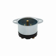 Eaton 5278-BOX Arrow Hart straight blade flanged inlet , #16-12 AWG, 15A, Industrial, 125V, Back wire, Metal, Brass, Thermoplastic and Steel, 5-15P, Two-pole, three-wire, grounding, Screw, Nylon, ED Box