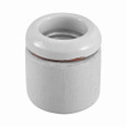 Eaton 602-BOX lampholder, Keyless switch, Medium base, White, Porcelain, 250V, 660W 239700