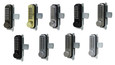 Lockey 2900 Narrow Stile Deadbolt - available finish lineup including Jet Black, Oil-Rubbed Bronze, Satin Chrome, and Satin Nickel
