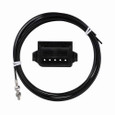 Eaton 6323E-6501 Fiber Optic Cable, Pre-assembled, Fiber Optic, .059 in, Used with photoelectric sensors, Plastic