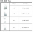 Detex Detex ECL-230X-TB Alarmed Panic Exit Control Device - Two Point Top and Bottom Bolt DTX-ECL-230X-TB