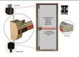 Detex Detex ECL-230X-TB Alarmed Panic Exit Control Device - Two Point Top and Bottom Bolt DTX-ECL-230X-TB