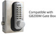 Lockey Lockey M230 Mechanical Keyless Digital Combination Deadlocking Spring Latch Lock LOCM230