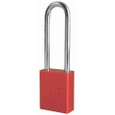 American Lock American Lock A3107WOMK Solid Aluminum Small Format Interchangeable Core Padlock Without Cylinder, Keyed Different (Master Keyed) AME-A3107WOMK