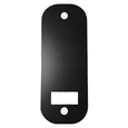 Lockey T Metal Trim Plate for 2000/3000 Series Keyless Locks - Black Finish