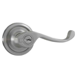 Weslock 0640 Bordeau Lever Keyed Entry Lock with Adjustable Latch and Full Lip Strike