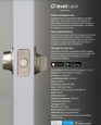 Level Level Lock Touch Edition - Smart Lock Bluetooth Replacement Deadbolt with App/Key/Voice Assistant Access C-L
