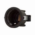 Eaton 732-3-BU lampholder, Snap-In mounting, Weatherproof, Sign And Score Board, Attachon, #14-12 AWG, Medium base, Black, Outdoor, Phenolic, 250V, 660W 519598