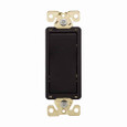 Eaton 7621BK-BOX commercial grade decorator switch, Box, #14-10 AWG, 20A, Flush, 120/277V, Back/push, Antimicrobial paddle, Maintained, Black, Motor Control, Fan, LED, Incand, ELV,MLV,CFL, Florscnt, Halogen, Single-pole, Thermoplastic 647260