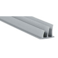 Pemko S773 fire and smoke door gasketing in Gray silicone finish, 3/8 inch x 1/2 inch adhesive-backed high temperature silicone seal