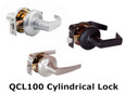 Dormakaba Dormakaba QCL100 Cylindrical Lock, Keyed Different and SC Keyway with 118F ANSI 1-1/8" x 2-3/4" Strike DORQCL100