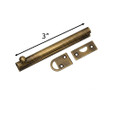 Cal-Royal Cal-Royal SB Brass Surface Bolt CAL-SB