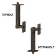 Cal-Royal Cal-Royal UNIFB820 Metal and Wood Door Universal Flush Bolts CAL-UNIFB820