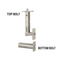 Cal-Royal Cal-Royal UNIFB540 Metal and Wood Door Universal Flush Bolts CAL-UNIFB540